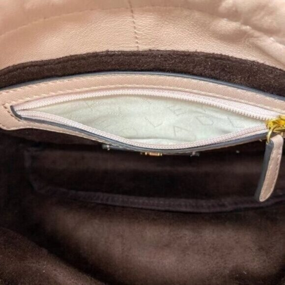 Radley London Sunny Rise Womens Bucket Bag Pastel Pink Leather New - Picture 11 of 13